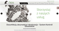 Desktop Screenshot of felis.com.pl